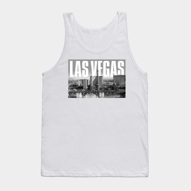 Las Vegas Cityscape Tank Top by PLAYDIGITAL2020